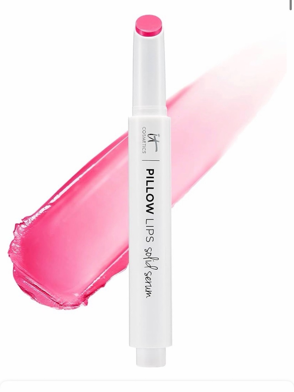 IT Cosmetics Pillow Lips Solid Serum Tinted Lip Gloss 11:11 bright fuchsia